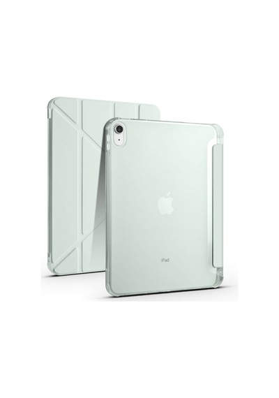 Apple Uyumlu iPad 11.nesil 2025 Kılıf Zore Tri Folding Kalem Bölmeli Standlı Kılıf Kapaklı Kılıf