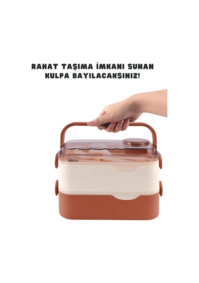 Vagonlife Bento 1350ml Lunchbox 2 Katlı 3 Bölmeli Ve Sosluklu Çelik Sefer Tası Yemek Kutusu Çatal Kaşık Hediyeli Lacivert Vagonlife Bento 1350ml Lunchbox 2 Katlı 3 Bölmeli Ve Sosluklu Çelik Sefer Tası Yemek Kutusu Çatal Kaşık Hediyeli Lacivert