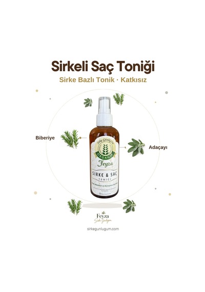 Sirke Günlüğüm Sirkeli Saç Toniği