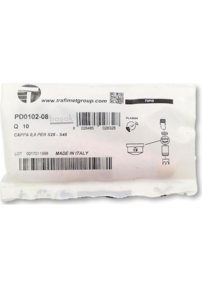 Trafimet S 45 0,8mm Plazma Kesim Memesi Pd0102-08