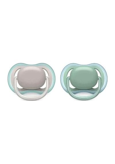 Philips Avent Scf085/16 Ultra Air 6 - 18Ay 2'li Emzik Yeşil - Mavi