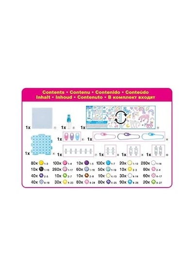 Aquabeads 31944 Mistik Tek Boynuzlu At El İşi Seti, Çok Renkli