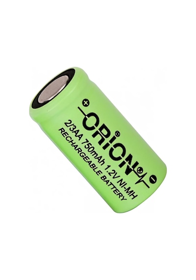 Orion 750 mAh 1.2 V 2/3AA Ni-MH Şarj Edilebilir Pil