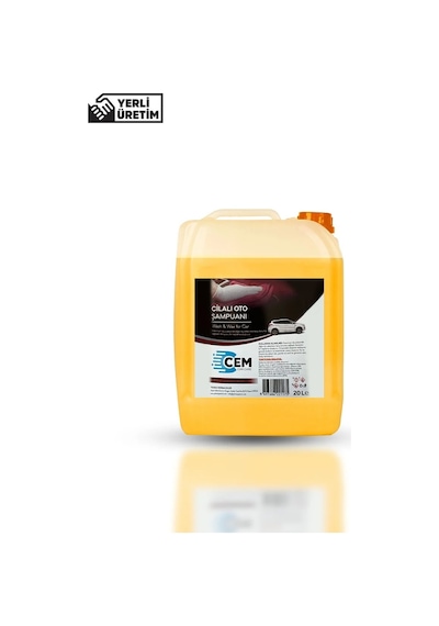 Cem Car Care Cilalı Oto Şampuan 20 Lt