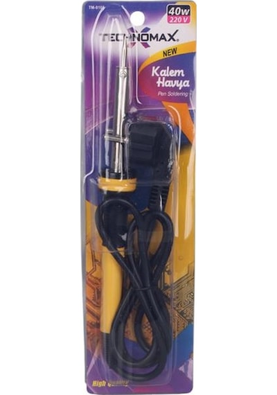 Technomax Tm-9105 40 Watt Kalem Havya Lehim Makinesi Ac220v 120cm Kablolu