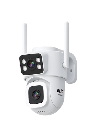 Blic Blm-112 Çift Lensli 6 Mp 3+3 Mp Wi-fi Ptz Ip Güvenlik Kamerası, Ip66 Dış Mekan, Gece Görüşü V