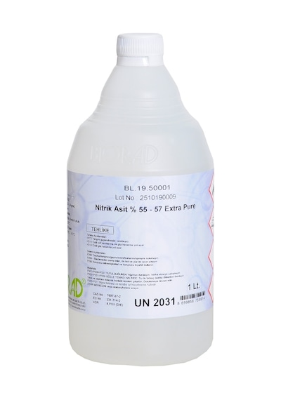 Nitrik Asit % 55-57 Extra Pure 5 Lt.