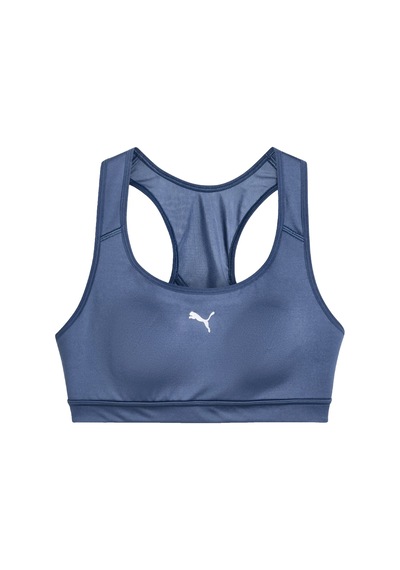 Puma Puma 4keeps Run Bra Kadın Mavi Fitness Bra 1024 Lacivert