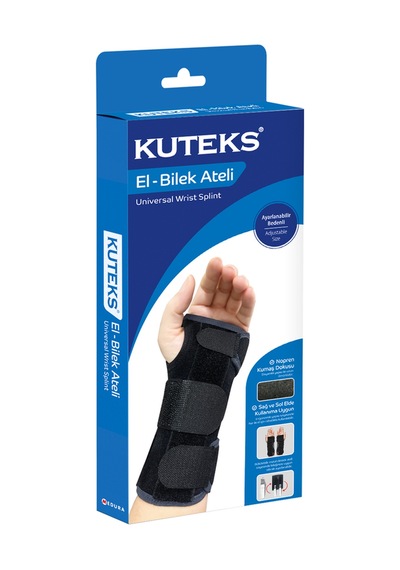 Kuteks El Bilek Ateli Neopren - Başparmak Desteksiz Çift Taraflı Kuteks El Bilek Ateli Neopren - Başparmak Desteksiz Çift Taraflı
