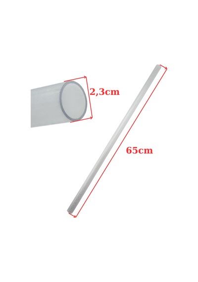 65 Cm Infrared Ufo Alf Kumtel Uyumlu Isıtıcı 2,3 Cm Elektrikli Soba Camı - Birçok Marka