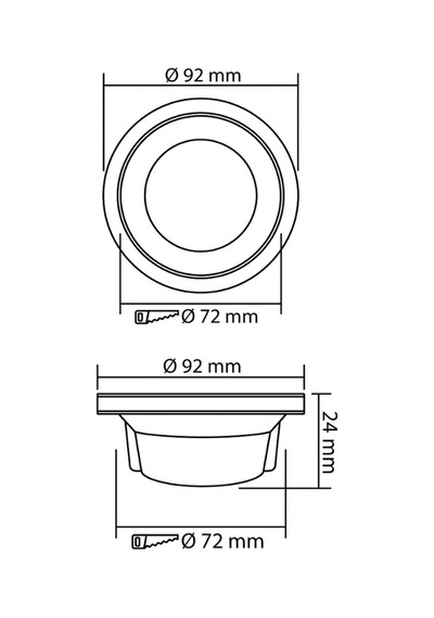 3 Renk Cct Led Spot 3000k-4000k-6500k Beyaz Kasa - 927125521 Diğer