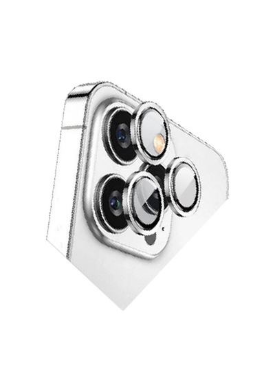 Apple iPhone Uyumlu 15 Pro Max Bilvis Titan Kamera Lens - Gümüş Evimdeyokyok