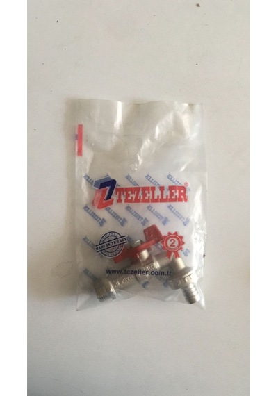 Tezeller Küresel Bahçe Musluğu Kelebek Kollu Vana 1/2''