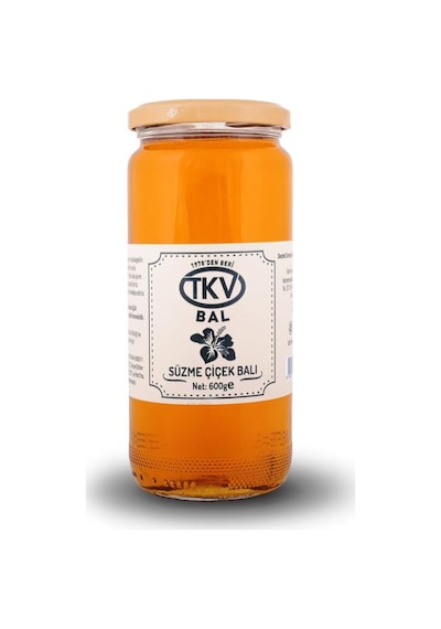 Tkv Süzme Çiçek Balı 600 G