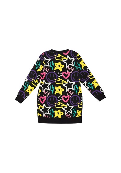 Denokids Mshb&g Street Style Kız Çocuk Elbise Çok Renkli