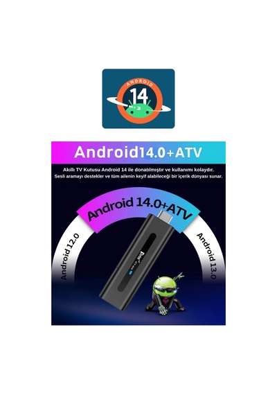 Wearfitpro Tv98 5g Android 8k Tv Stick Akıllı Tv Dönüştürücü Dual Wifi Bluetooth Destekli Tv Stick