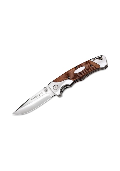 Böker Magnum Master Craftsman 5 Kamp Çakı Kahverengi - Gümüş