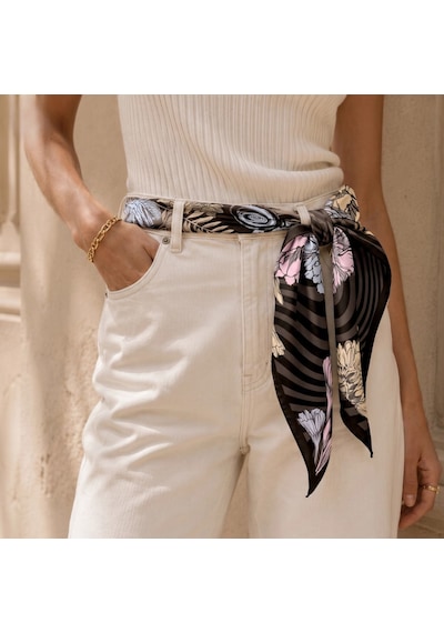Sisley Flora Bandana/fular -2016-47 47 Siyah