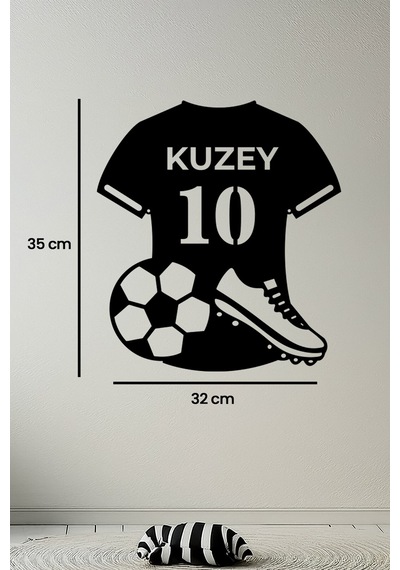 Kişiye Özel Forma Ahşap Duvar Dekoru 35 Cm - 32 Cm
