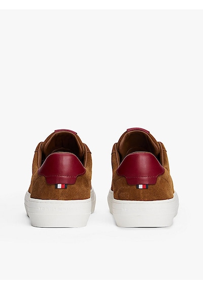 Tommy Hilfiger Premıum Dress Cupsole Suede Erkek Kahverengi Spor Ayakkabı - Fm0fm05573 Tommy Hilfiger Premıum Dress Cupsole Suede Erkek Kahverengi Spor Ayakkabı - Fm0fm05573