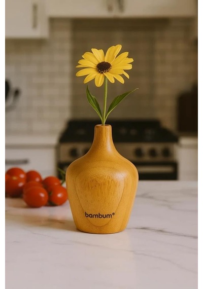Bambum Braga - Bambu Vazo 7,8 4,9cm Bambu