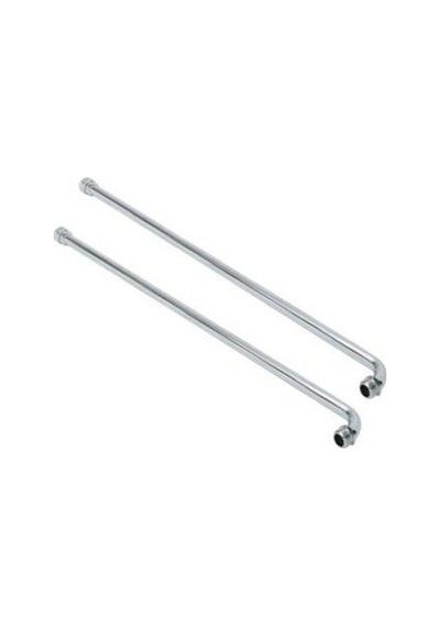 Dirsekli Krom Kaplama Boru 60 Cm 16 *1/2 ’’ 1 Adet