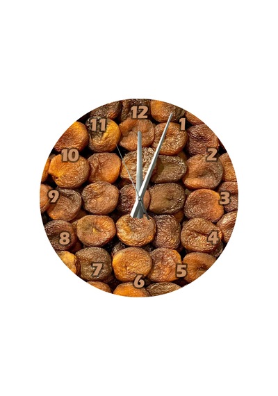 Ti-play Günkurusu 30x30cm Akrilik Dekoratif Modern Duvar Saati ÇOk Renkli