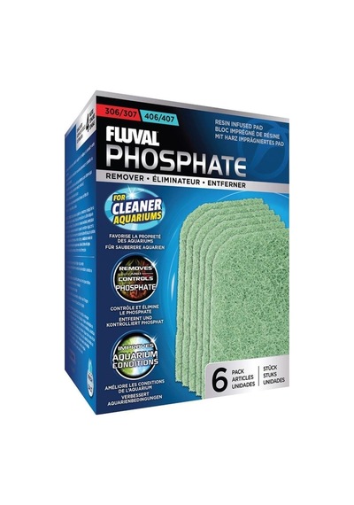 Fluval 306/307/406/407 Yedek Phopshate Remover 6 Adet