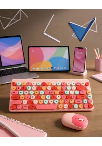 Astraltech Bluetooth Ve Usb Alıcılı Kompakt Klavye Mouse Seti