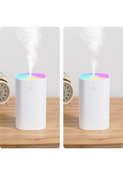 Eco H2o Humidifier 400 Ml Ulrasonik Hava Nemlendirici Buhar Makinesi Ve Aroma Difüzörü