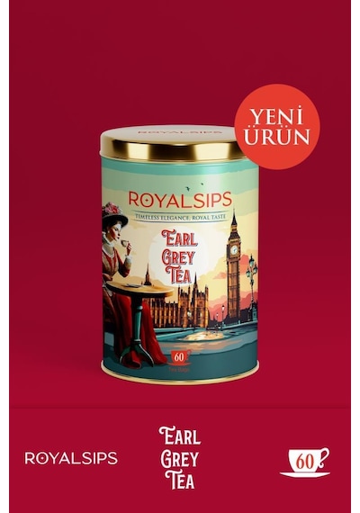 Earl Grey Tea 60 Süzen Poşet