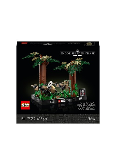 Star Wars Endor Hız Motoru Takibi Dioraması 75353 - Yetişkinler İçin Yapım Parçalarıyla İnşa Edilen Koleksiyonluk Yaratıcı Sergileme Modeli Yapım Seti 608 Parça Star Wars Endor Hız Motoru Takibi Dioraması 75353 - Yetişkinler İçin Yapım Parçalarıyla İnşa Edilen Koleksiyonluk Yaratıcı Sergileme Modeli Yapım Seti 608 Parça