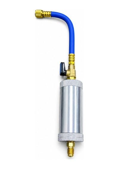 60 Ml Klima Yağ Ve Uv Kaçak Boyası Şarj Enjektörü 1/4" Sae Mavi
