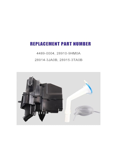 Nissan Qashqai 2014-2021 J11 Ön Cam Su Bidonu - Deposu Kapağı Oem No: 28913-4ea0a