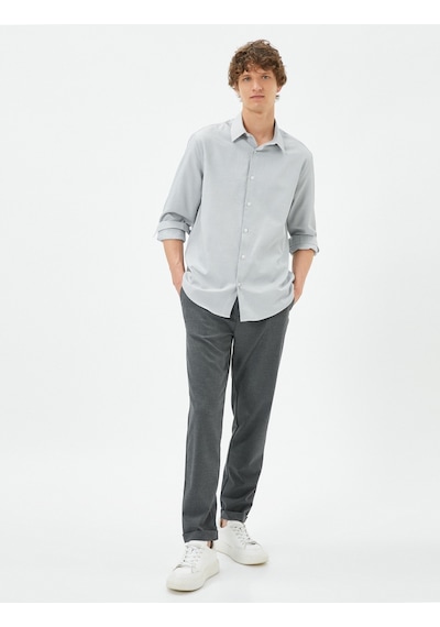 Koton Basic Gömlek Klasik Yaka Minimal Desenli Düğmeli Non Iron Beyaz Desenli 4wam60024hw 4WAM60024HW0D0 Beyaz Koton Basic Gömlek Klasik Yaka Minimal Desenli Düğmeli Non Iron Beyaz Desenli 4wam60024hw 4WAM60024HW0D0 Beyaz