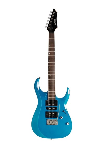 Cort X200cbl Elektro Gitar Parlak Mavi - Hh Manyetik