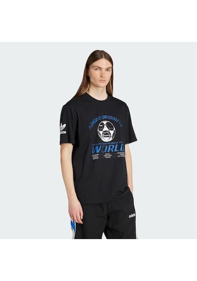 Adidas 90s Soccer Graphic Erkek Tişört C-adıjx3064e50a00 Siyah