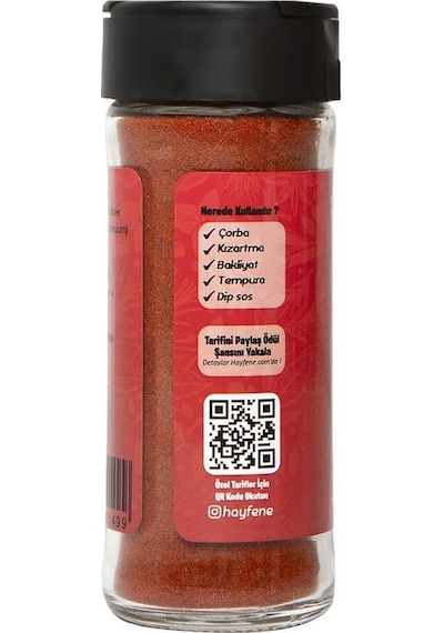 Hayfene Tatlı Kırmızı Biber 45 G