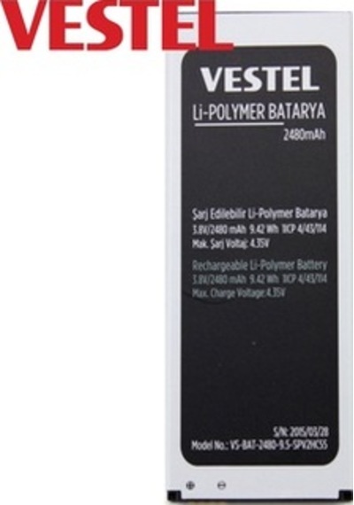 Vestel Uyumlu Venüs V3 5570 Pil Batarya 2480Mah İthal