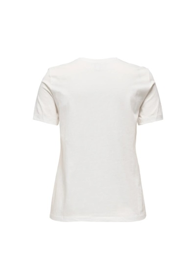 Only Onlenja S/s O-neck Pocket Top Jrs Kadın T-shirt 15369258 Beyaz