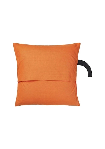 Ikea Mävınn Yastık Kılıfı 50 X 50 Cm Beyaz - Siyah - Turuncu Çok Renkli
