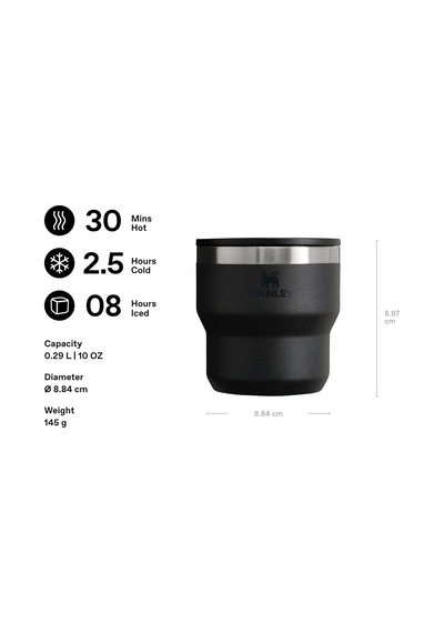 Stay-hot Termos Bardak 0.29 Litre - Siyah 2.0 Paslanmaz Çelik Çok Renkli