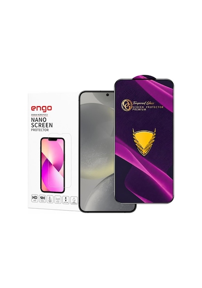 Samsung Galaxy S25 Plus / S24 Plus İle Uyumlu Ekran Koruyucu Antistatik 9h Temperli Kırılmaz Cam, Toz Tutmayan Parmak İzi Önleyici, 5d Tam Kaplayan Esd Koruma, Hd Şeffaf