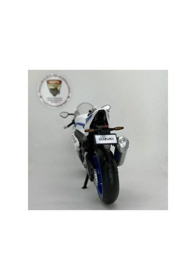 Suzuki Gsx-r1000 Maket Motor - 1:12 Welly Diecast Yarış Serisi