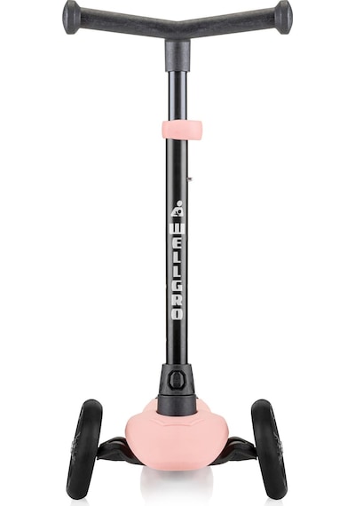 Wellgro Turbo 3 Tekerli Yükseklik Ayarlı Scooter, Pembe Pembe