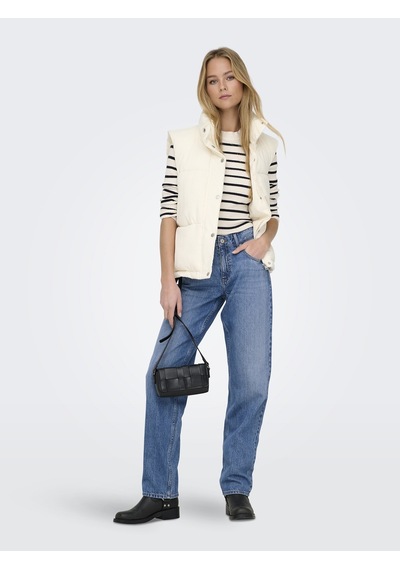 Only Mom Jean Düz Kesim Kot Pantolon 15339975 Mavi