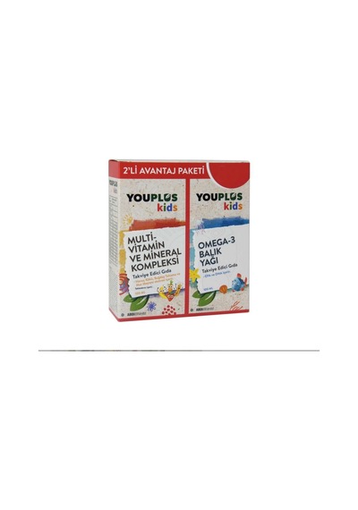 Youplus Kids Multivitamin 100 Ml Balık Yağı 100 Ml Set
