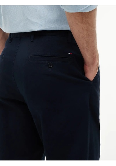 Tommy Hilfiger Dover Essentıal Twıl, Dw5 Siyah Erkek Kumaş Pantolon