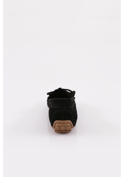 Dgn K118 Kadin Püskül Detayli Loafer Ayakkabi K118-1774-R1680 Siyah
