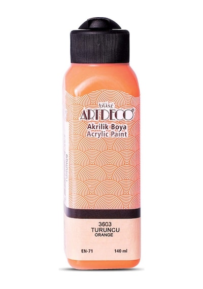 Akrilik Boya 140 Ml Turuncu